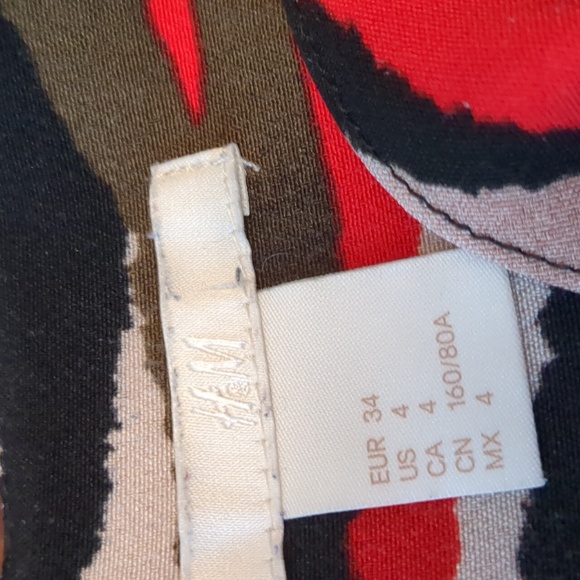 H&M Multicolor Patterned Mini Dress - Picture 2 of 6